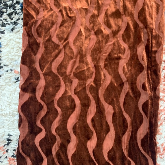 NWT Urban Renewal Remnants Wide Leg Squiggle Burnout Pant - Picture 5 of 6